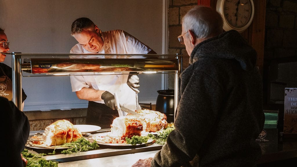 Sunday carvery at The Country Manor